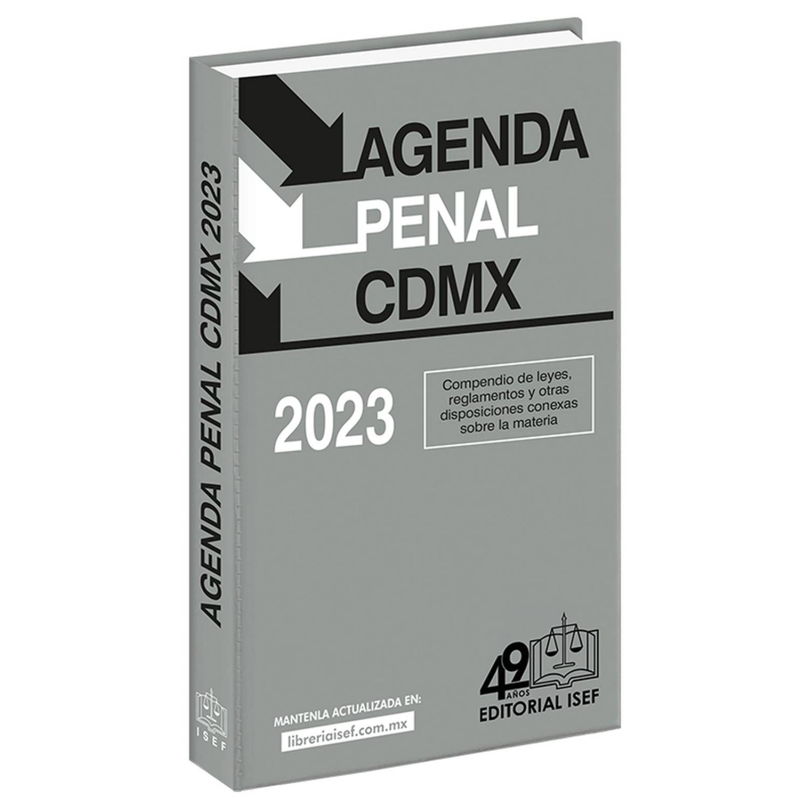 Agenda Penal de la Cdmx 2023 