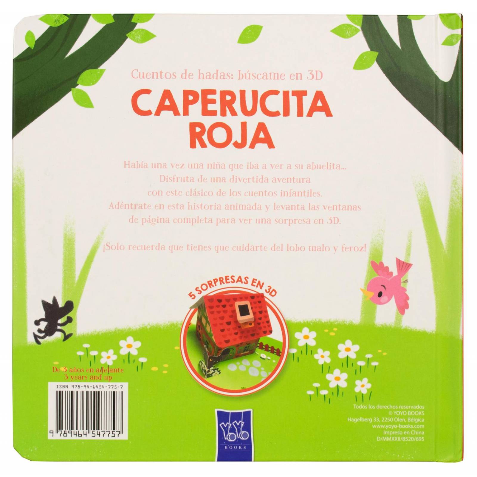 Cuentos de Hadas: Búscame en 3D Caperucita Roja 