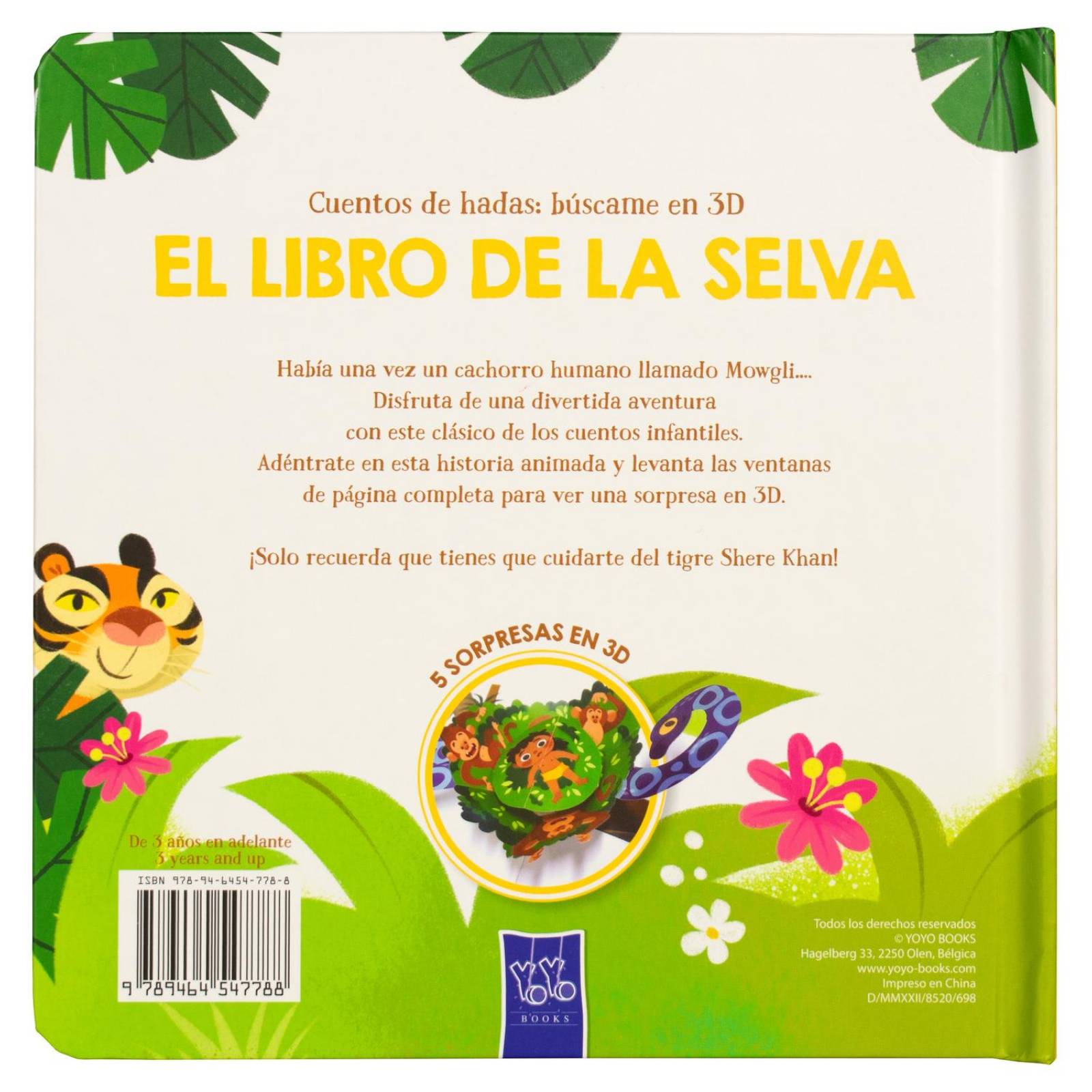 Cuentos de Hadas: Búscame en 3D El Libro de la Selva
