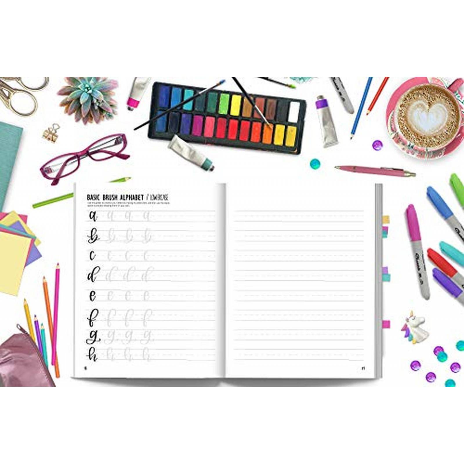 The Ultimate Guide to Modern Calligraphy & Hand Lettering for Beginners: Learn to Letter: A Hand Let 