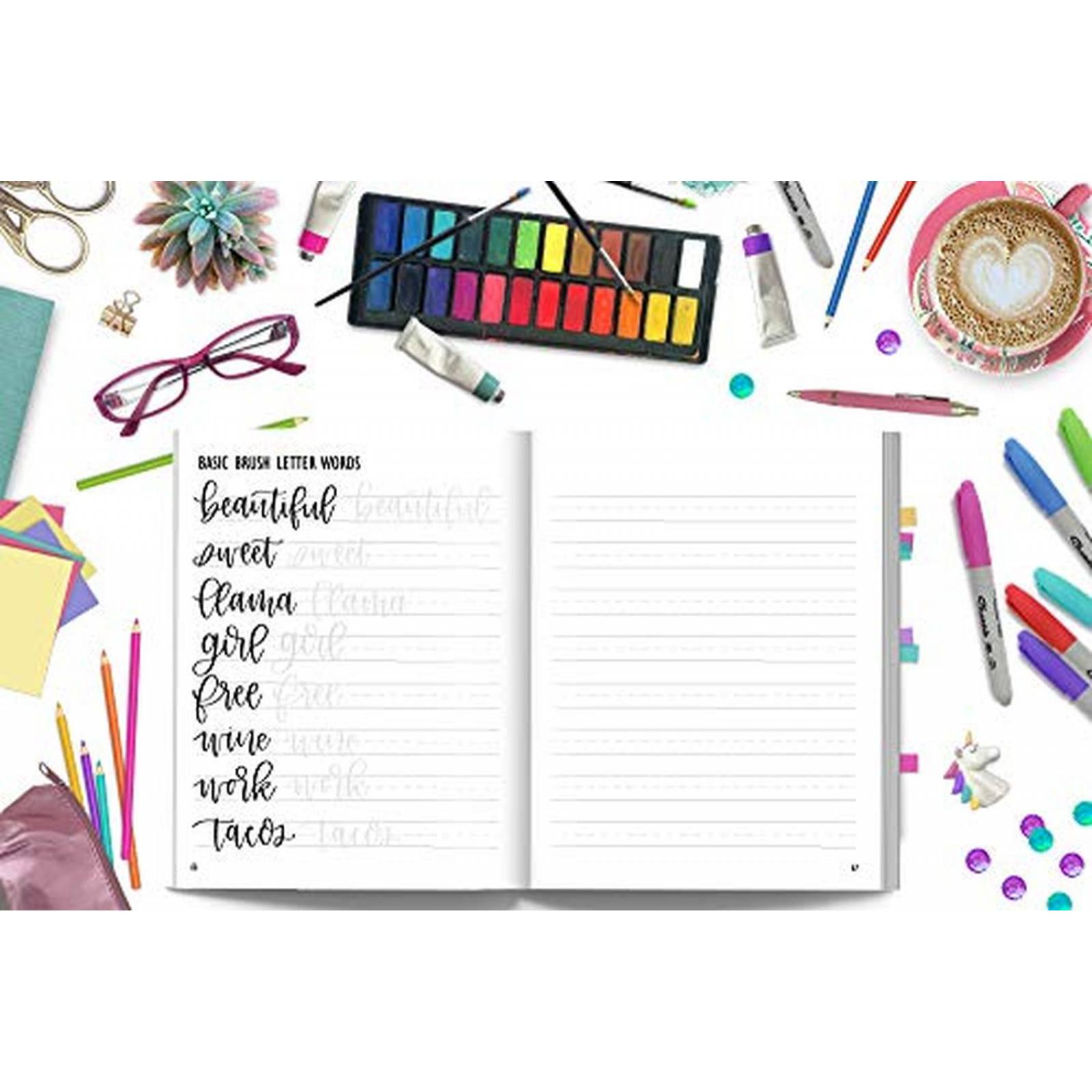 The Ultimate Guide to Modern Calligraphy & Hand Lettering for Beginners: Learn to Letter: A Hand Let 