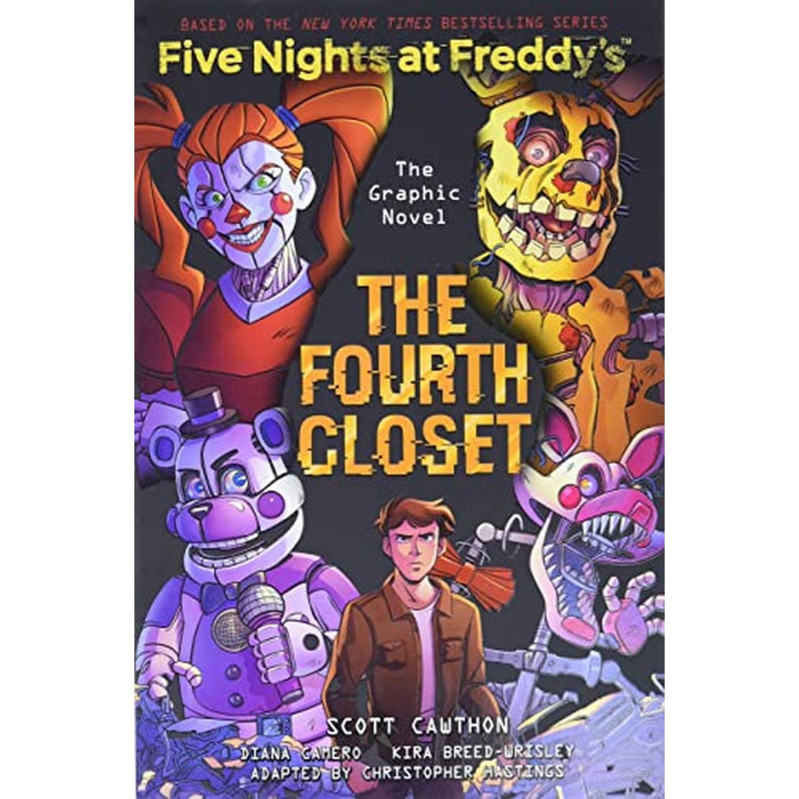 The Fourth Closet: An AFK Book (Five Nights at Freddy's Graphic Novel #3) (Libro en Inglés) 