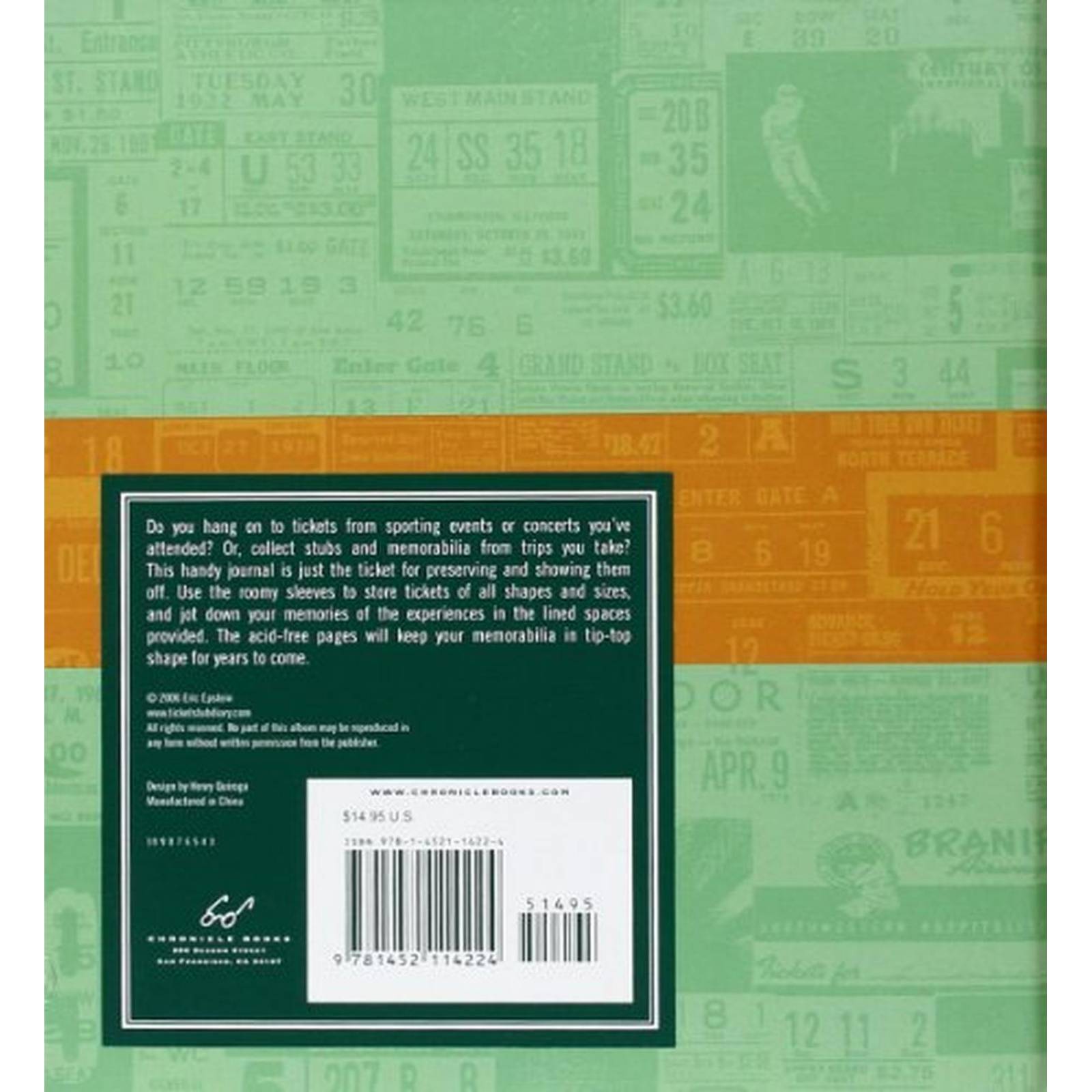 Ticket Stub Diary (revised) (Libro en Inglés)