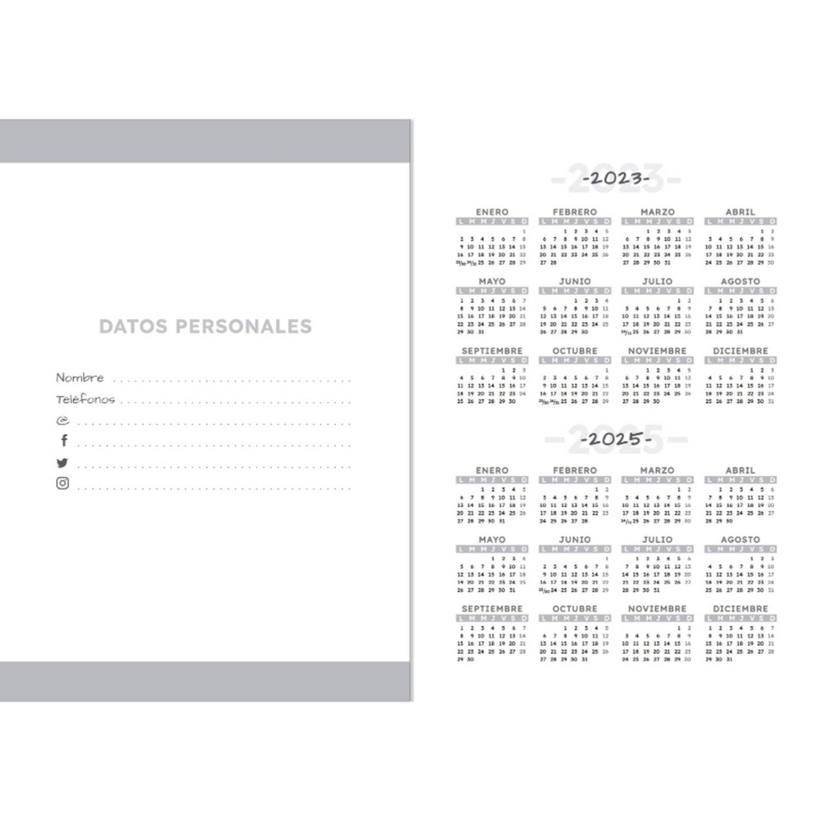 Agenda 2024 No Dejes Para Hoy Lo Que Puedes Hacer Mañana 