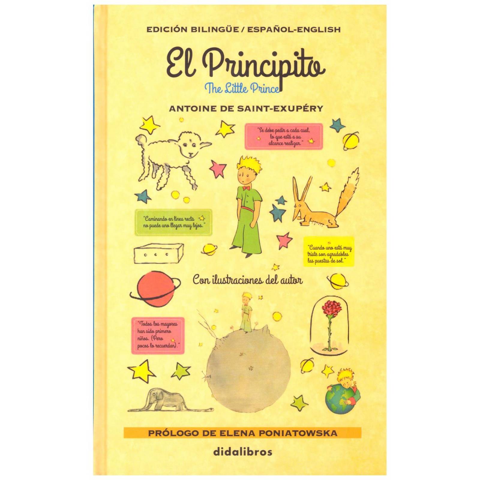 El Principito Bilingüe Español- Inglés (Prólogo Elena Poniatowska)