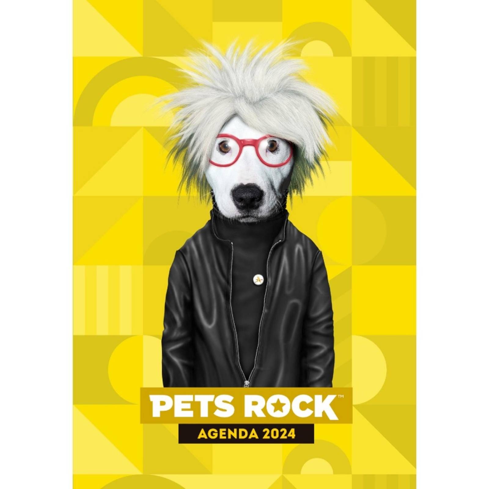 Agenda Pets Rock 2024 Gizmo Amarilla 