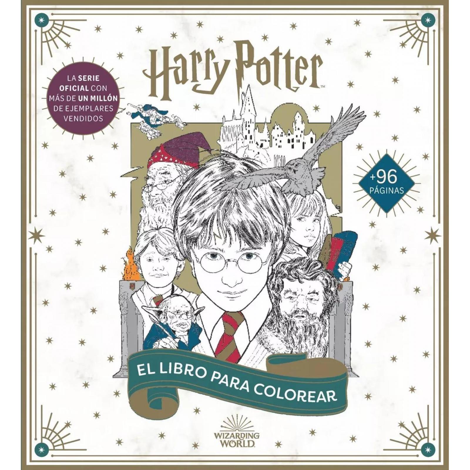 Harry Potter - Libro de Colorear 