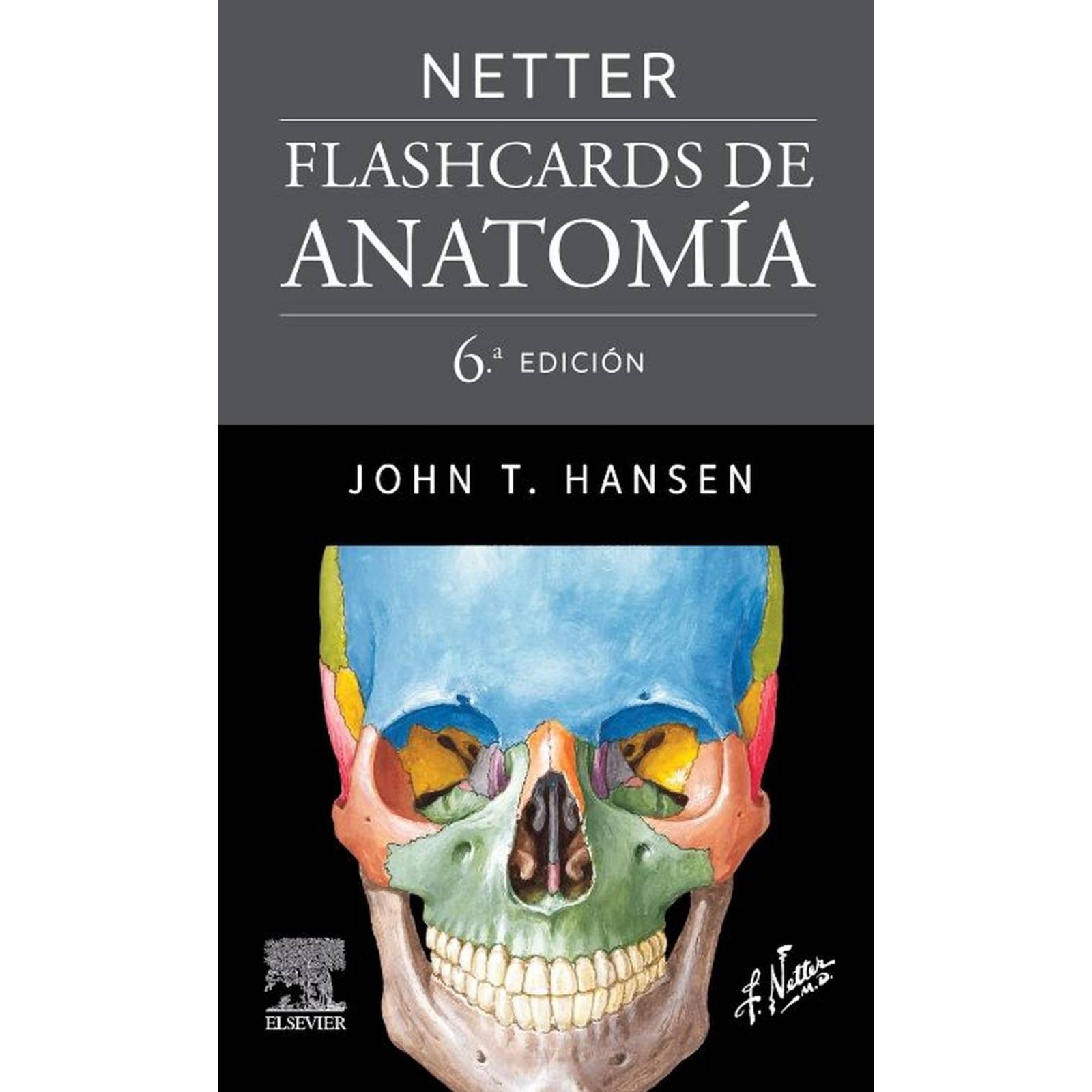 Netter flashcards de anatomía 6ta edición
