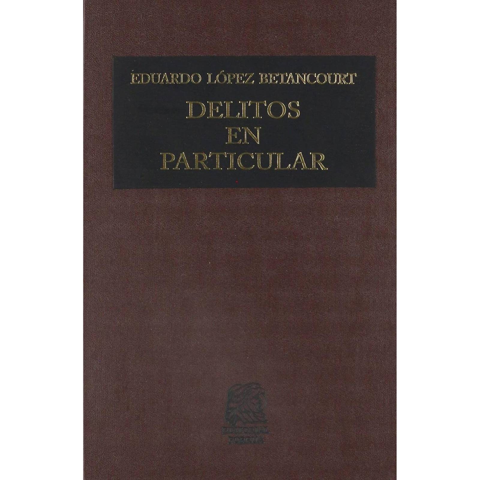 Delitos en particular I 