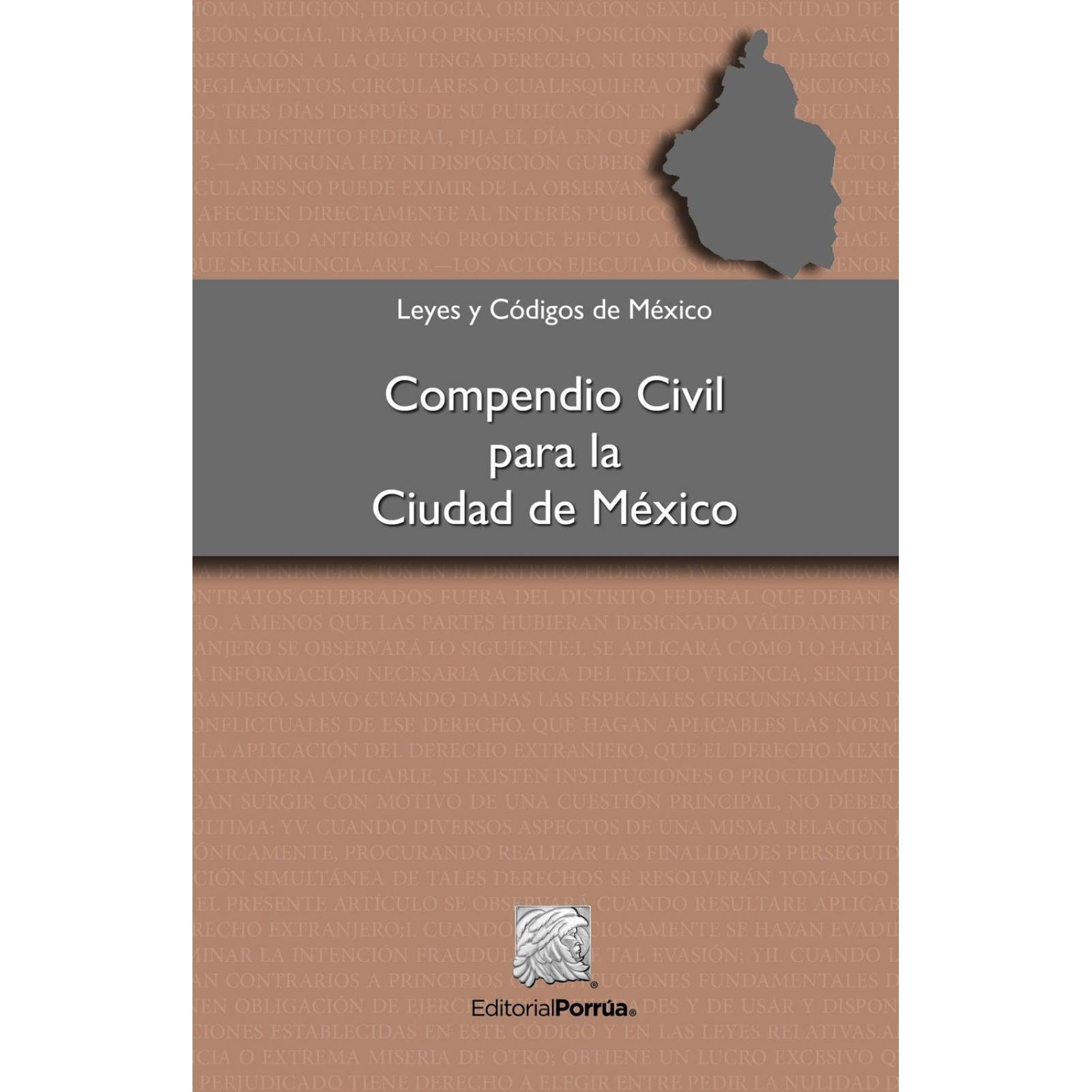Compendio civil para la Ciudad de México 