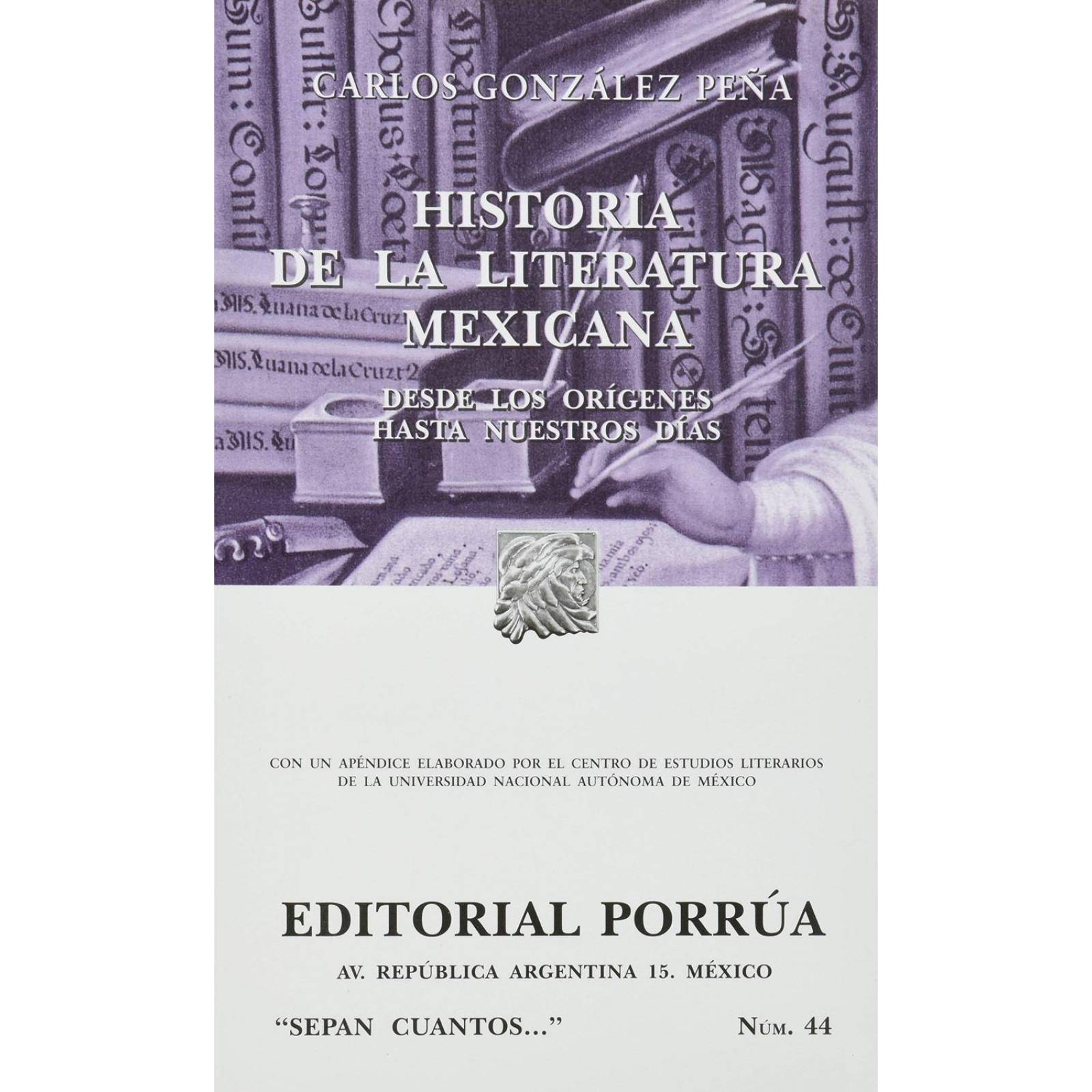 Historia de la literatura mexicana 