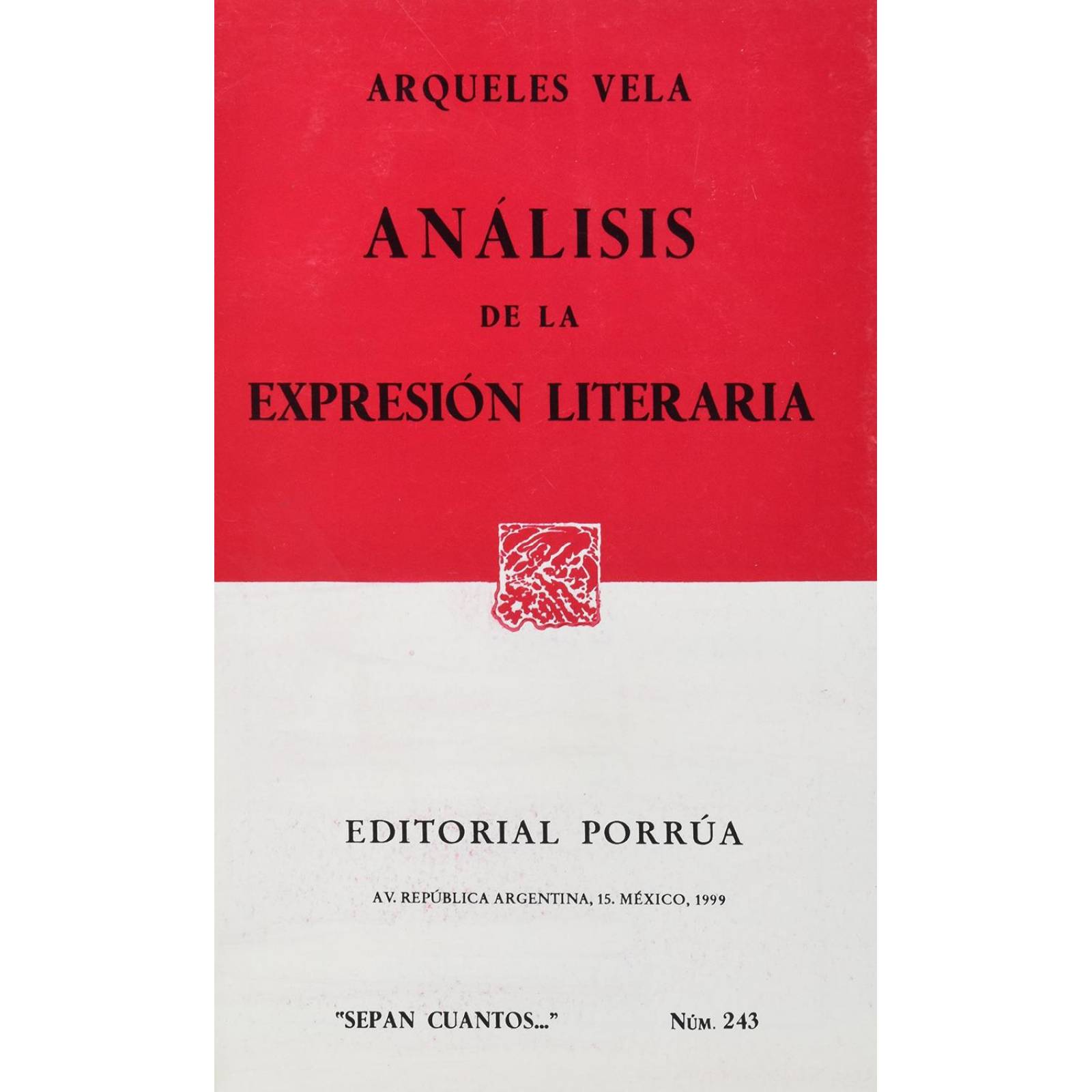 Análisis de la expresión literaria 