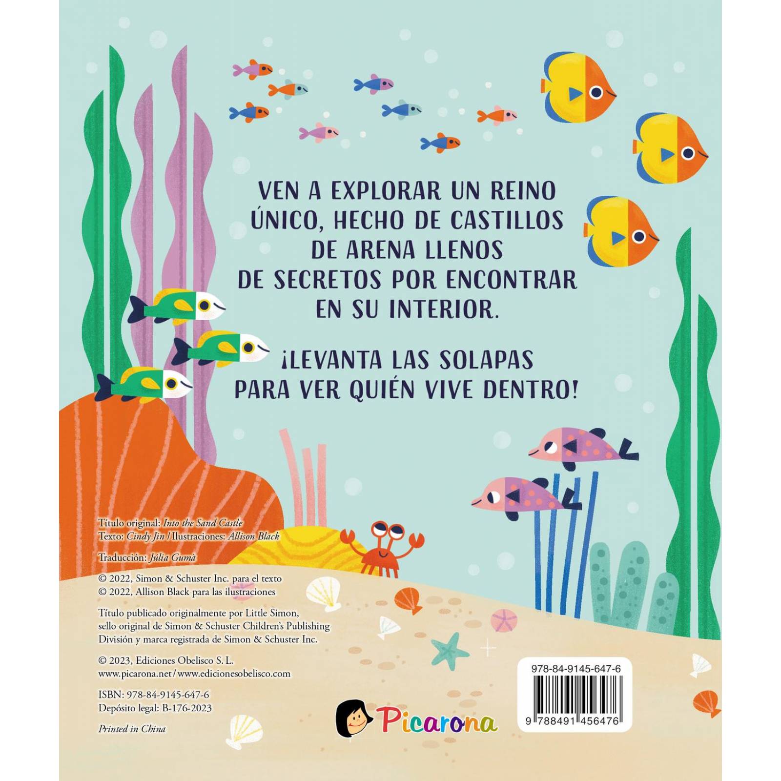 En el castillo de arena