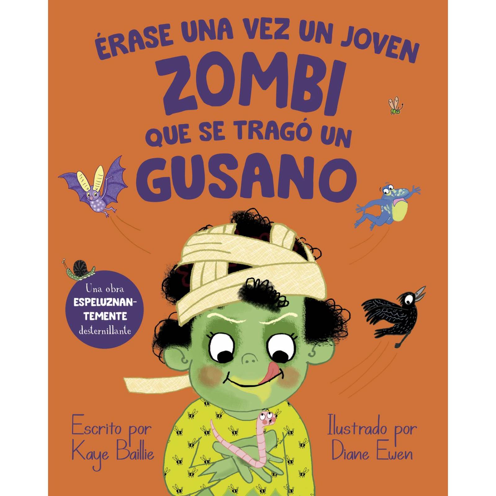 Érase una vez un joven zombi que se tragó un gusano 