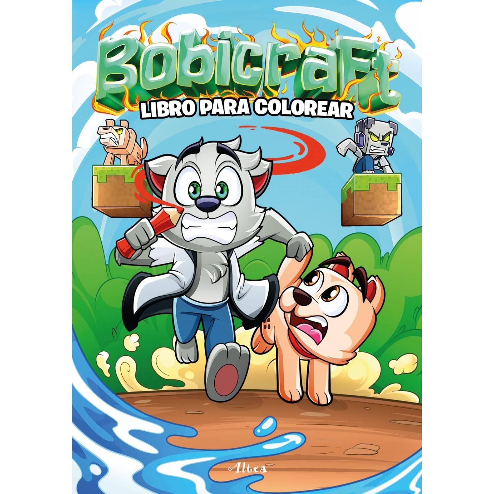 Bobicraft libro para colorear y actividades