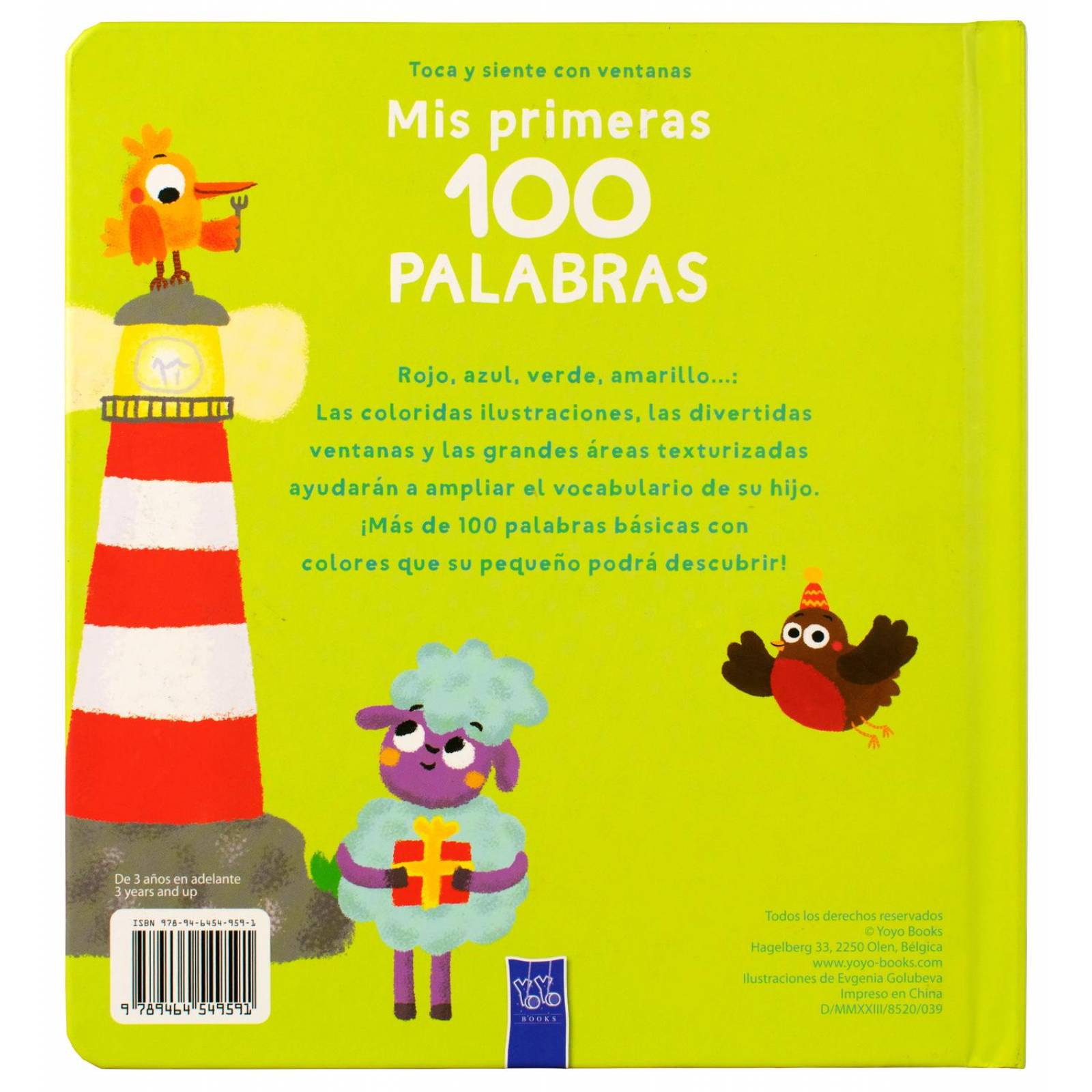 Libro infantil: Mis primeras 100 palabras colores 