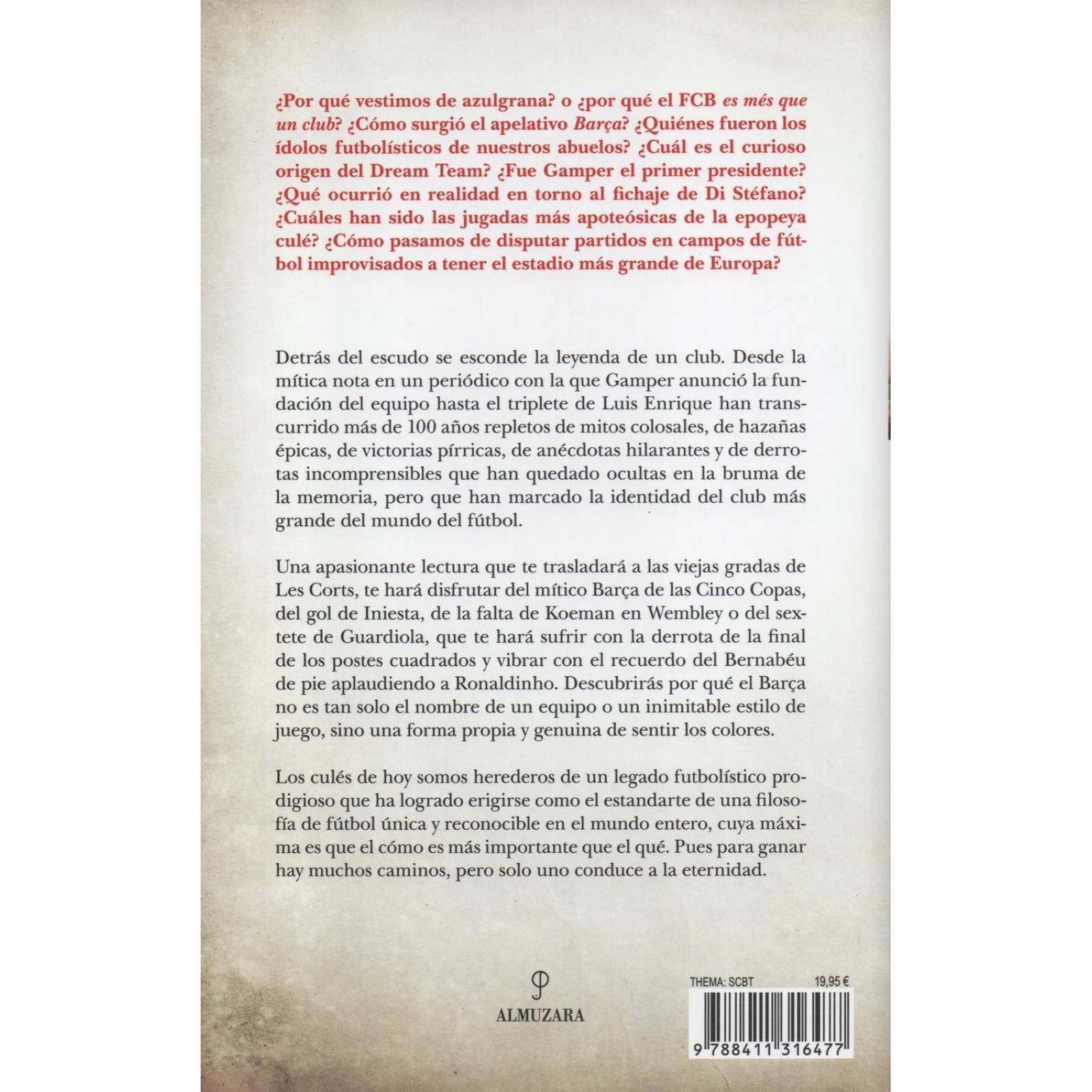 Eso no estaba en mi libro del Bara