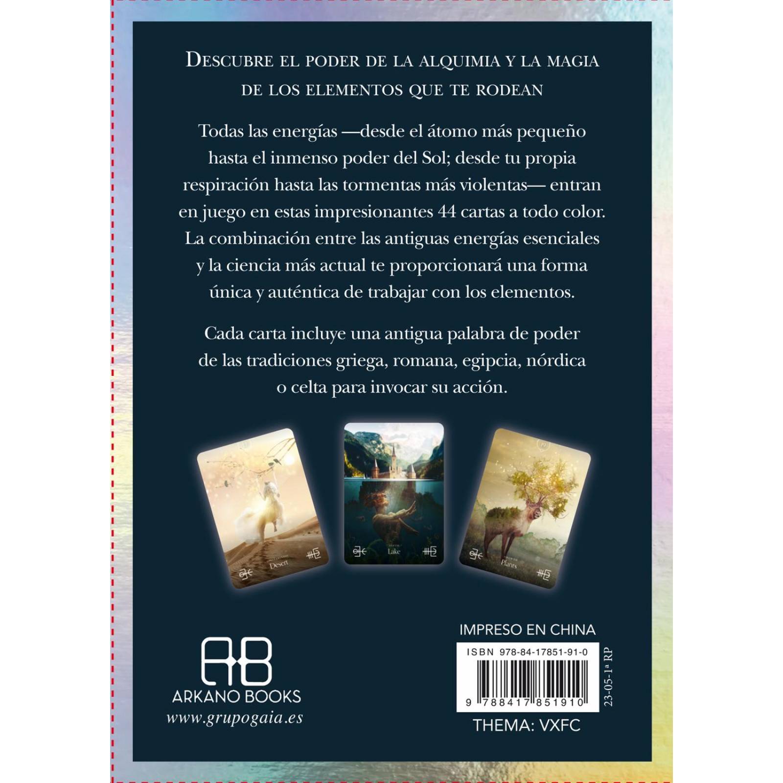 Oráculo de los elementos (libro y cartas)