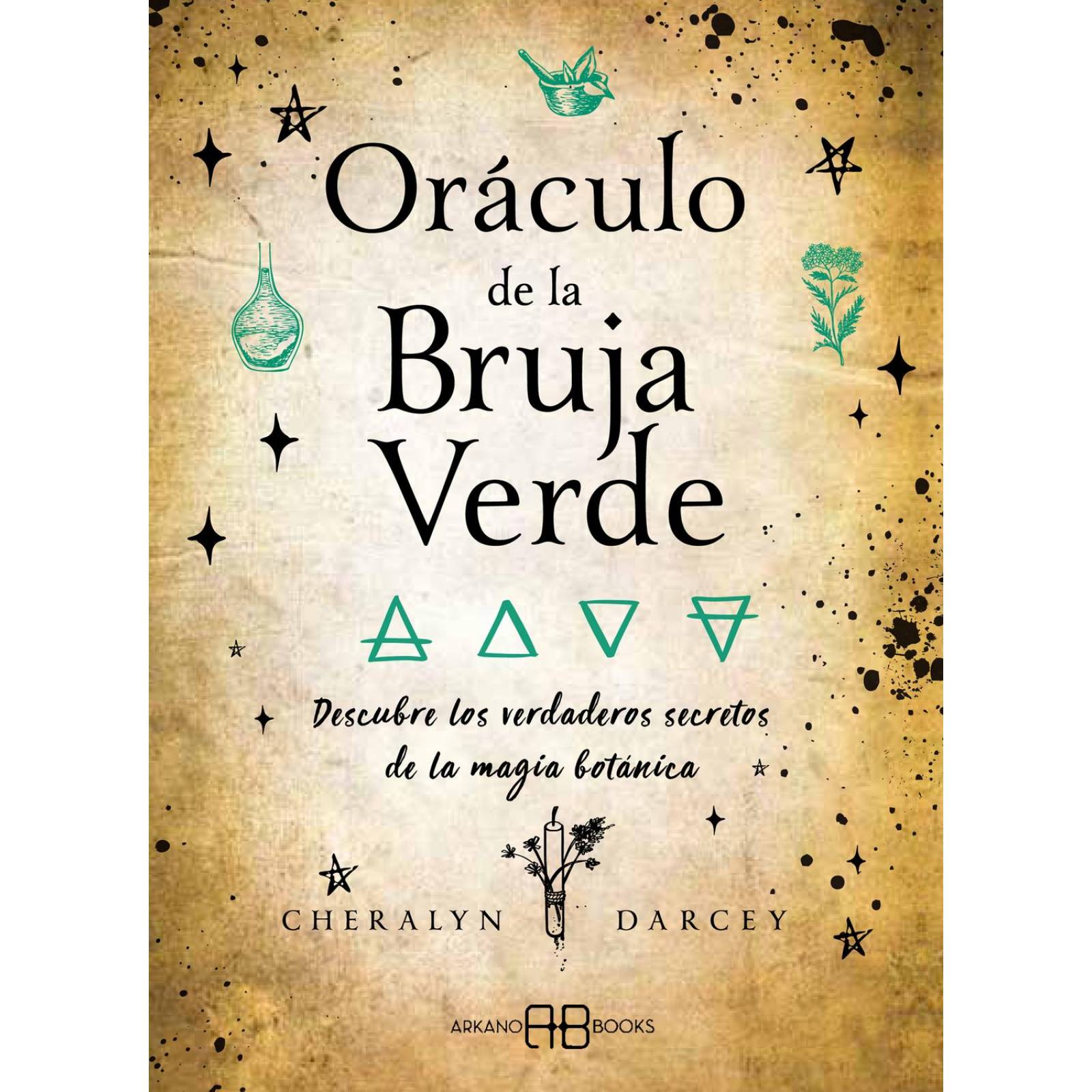 Oráculo de la bruja verde (libro y cartas) 