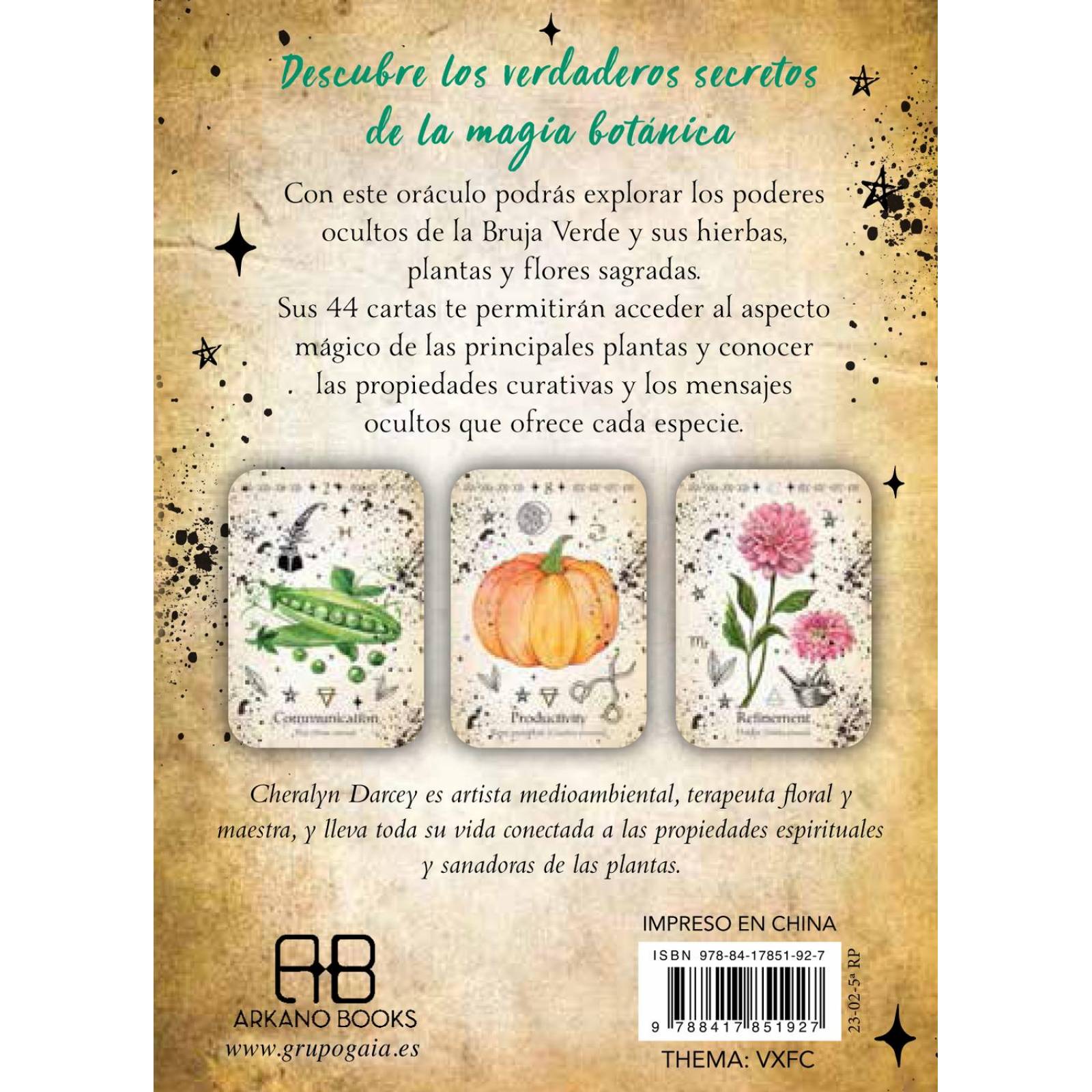 Oráculo de la bruja verde (libro y cartas) 