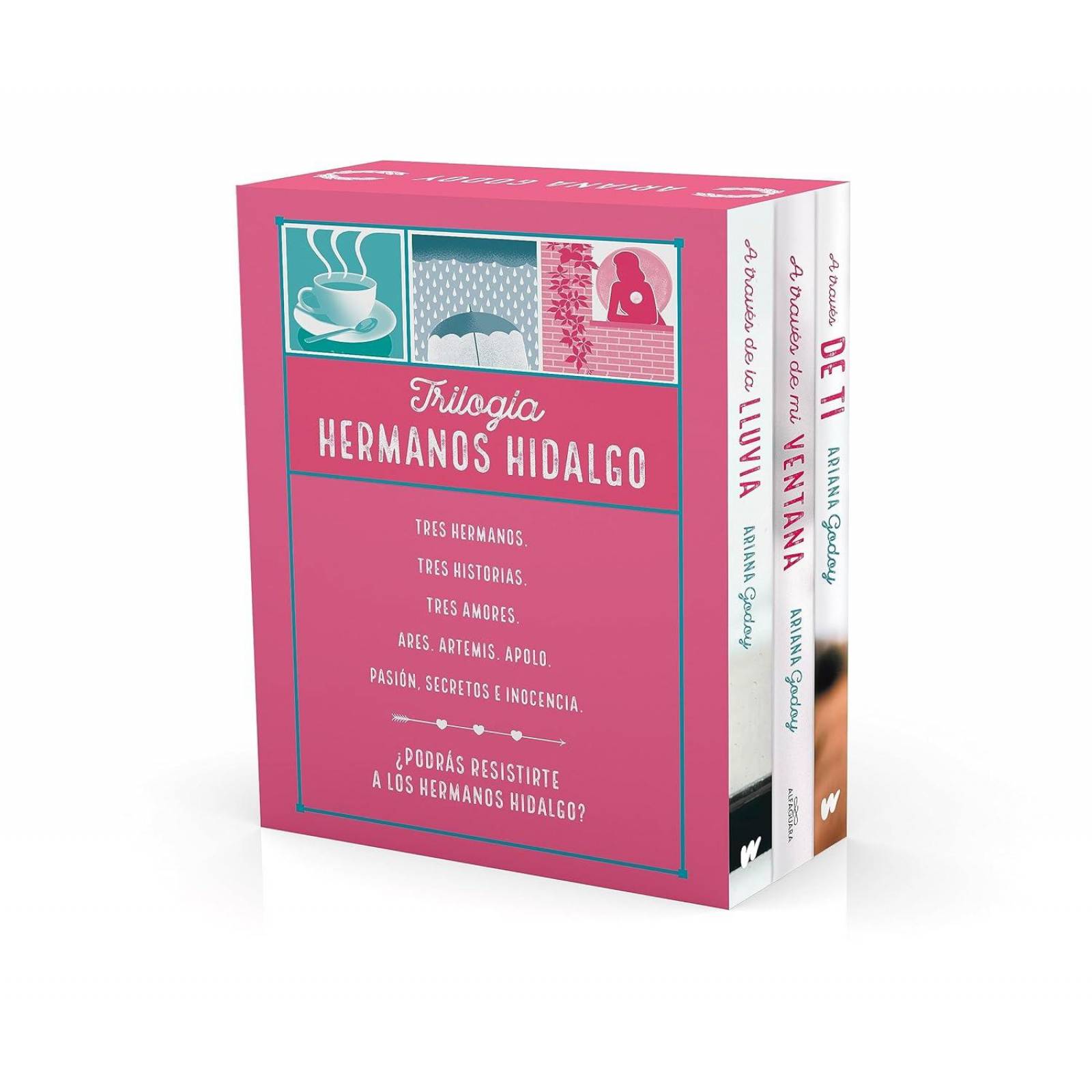 Paquete de Libros Hermanos Hidalgo de Ariana Godoy 