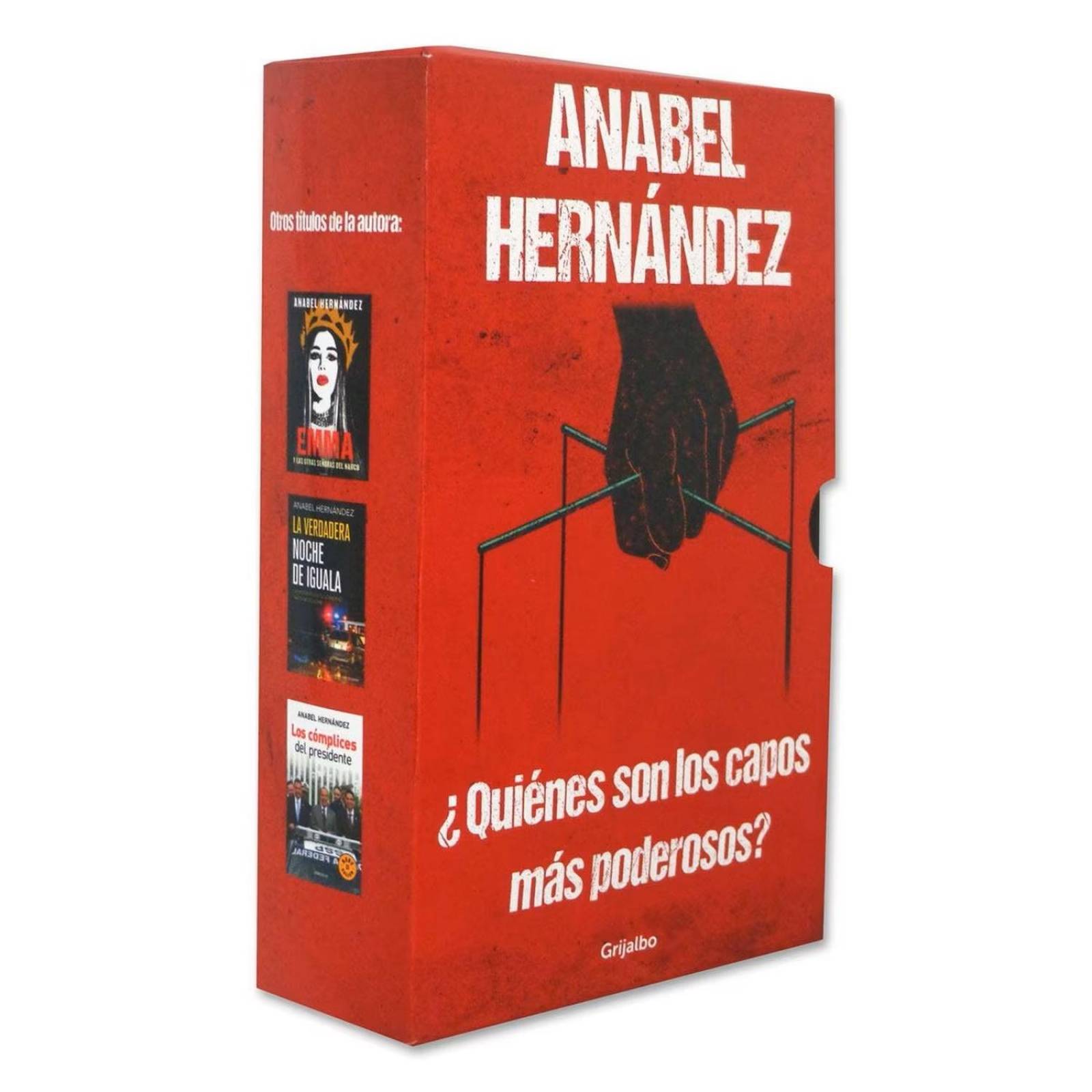Paquete Libros Anabel Hernández Señores del Narco 