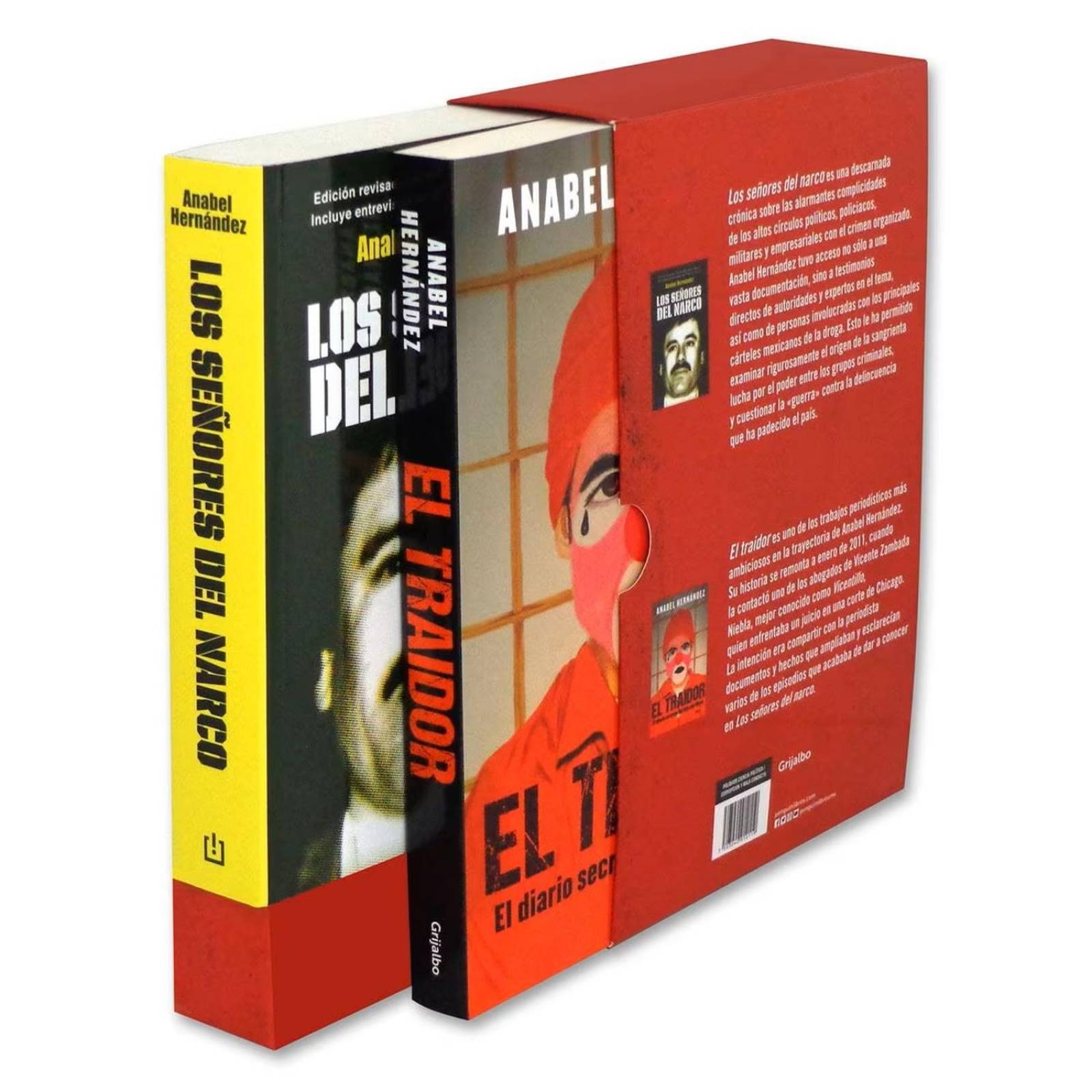 Paquete Libros Anabel Hernández Señores del Narco 