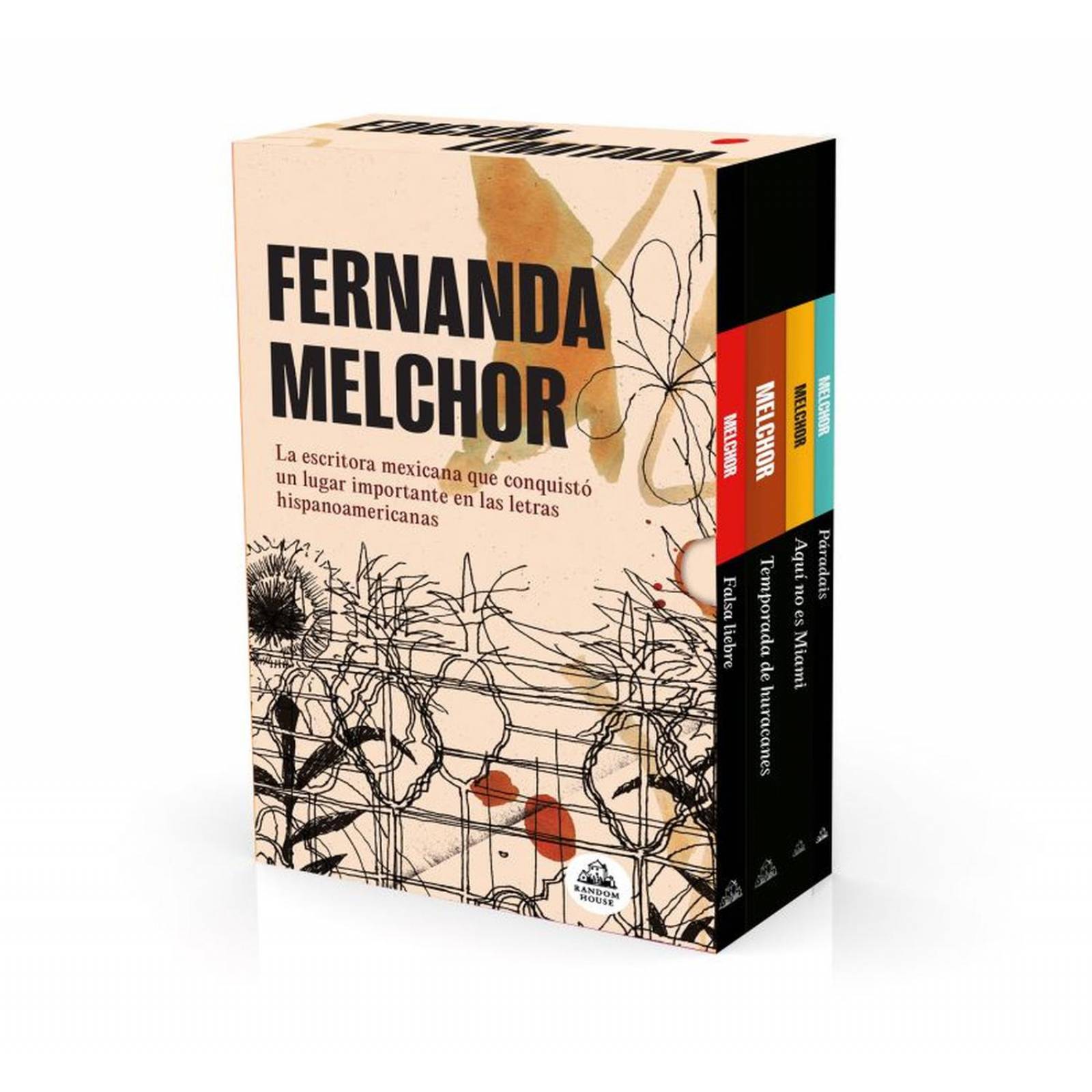 Paquete Libros Fernanda Melchor Temporada de Huracanes 