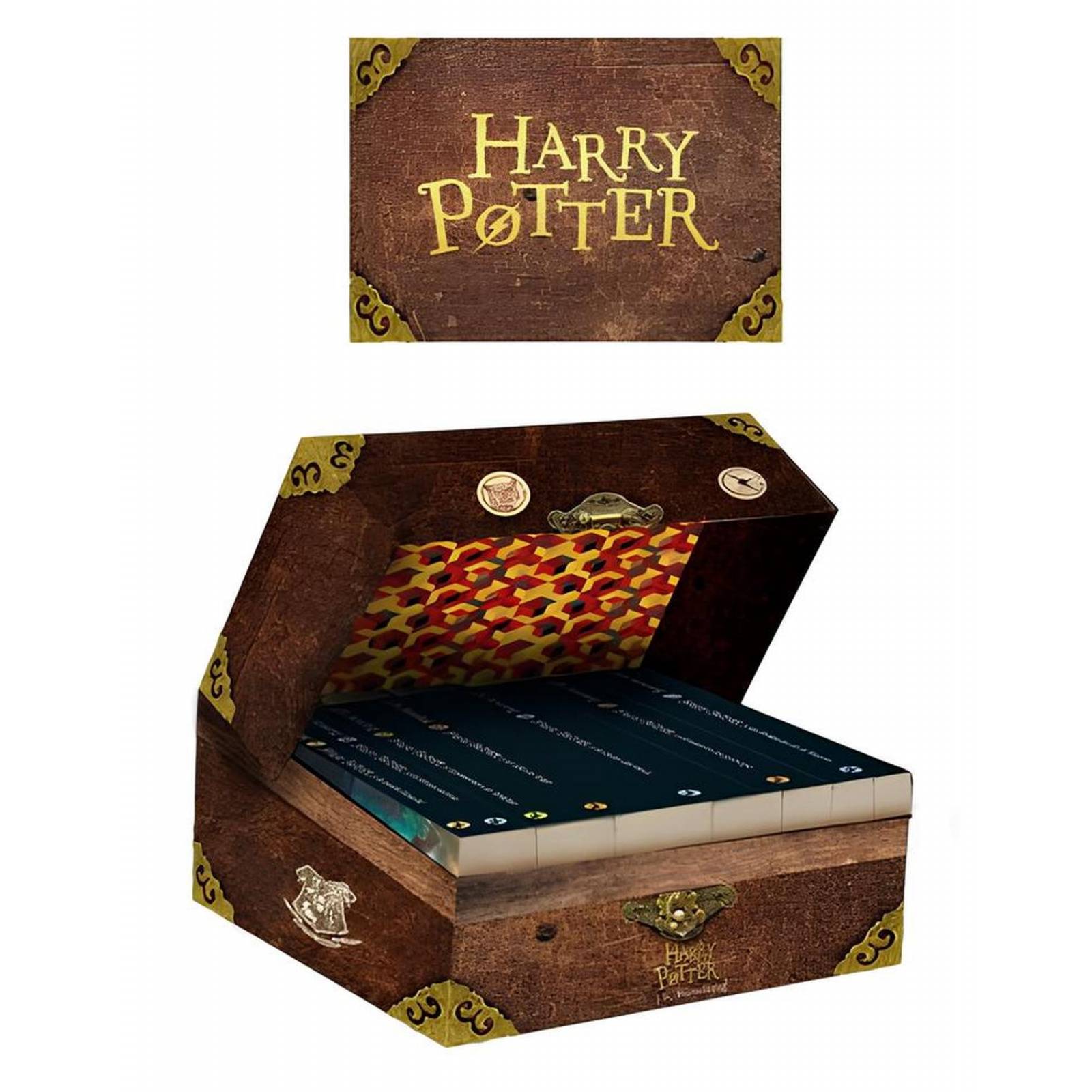 Paquete Harry Potter Cofre de Libros con Saga Completa 