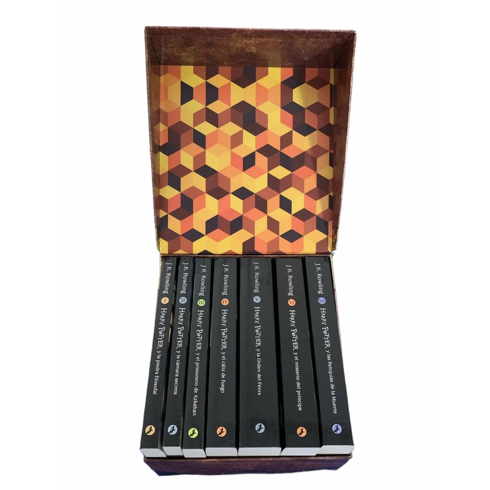 Paquete Harry Potter Cofre de Libros con Saga Completa 