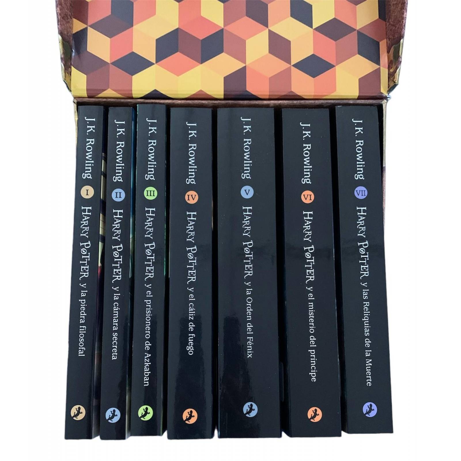 Paquete Harry Potter Cofre de Libros con Saga Completa 