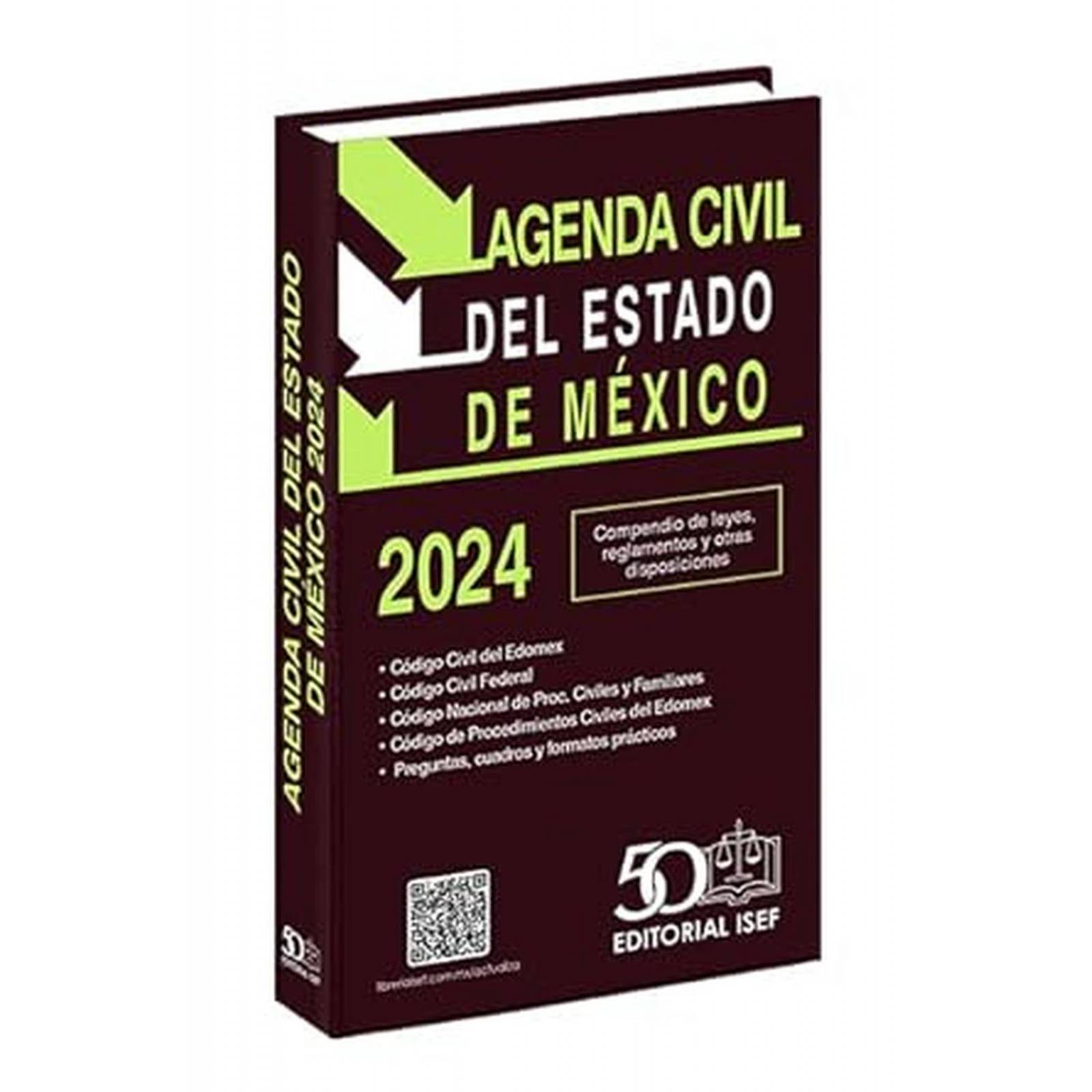 Agenda Civil del Estado de México 2024 