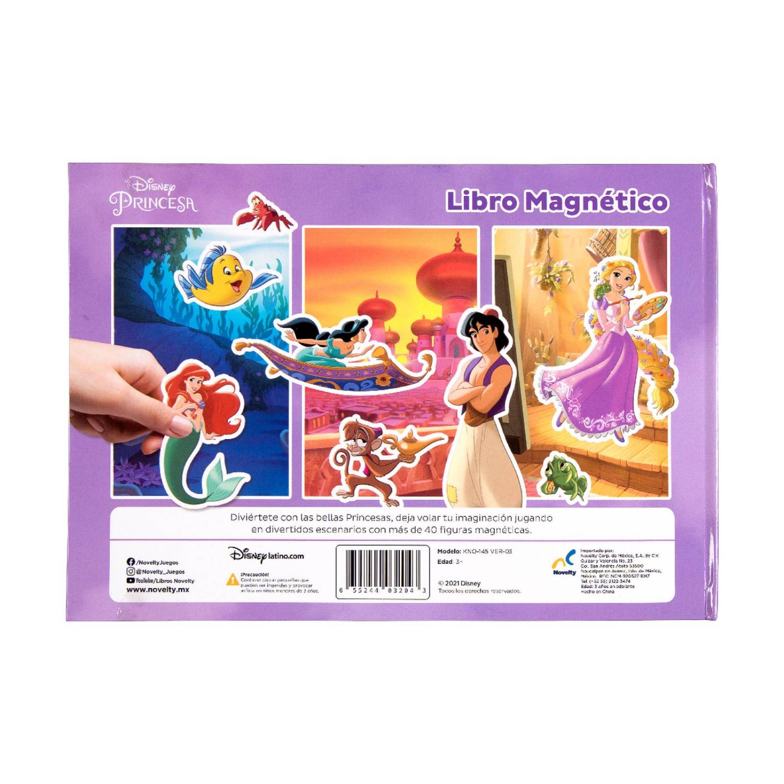 Libro Magnético Princesas 