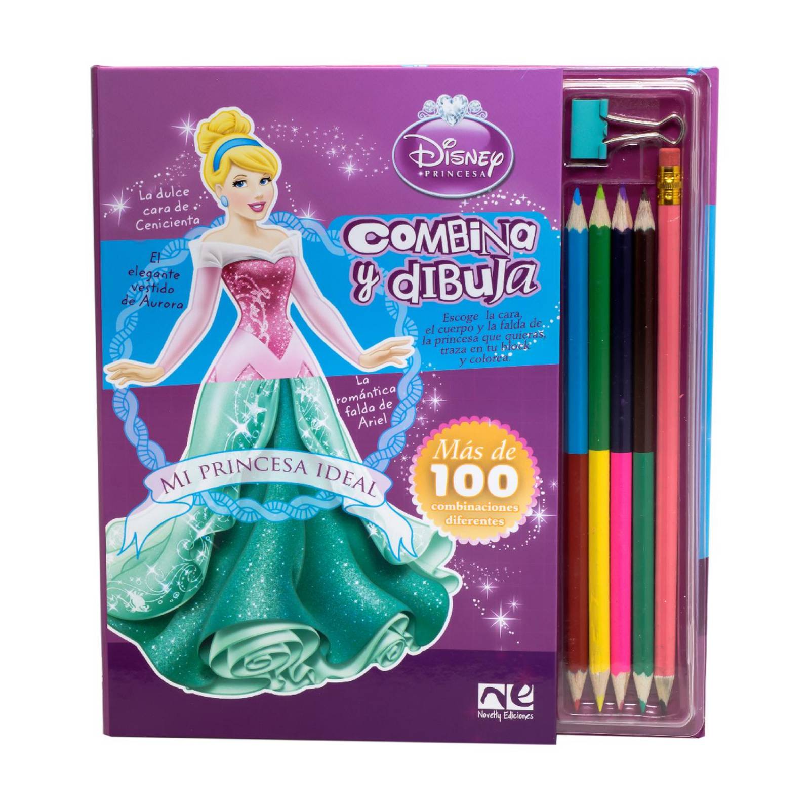 Combina Y Dibuja Princesas 