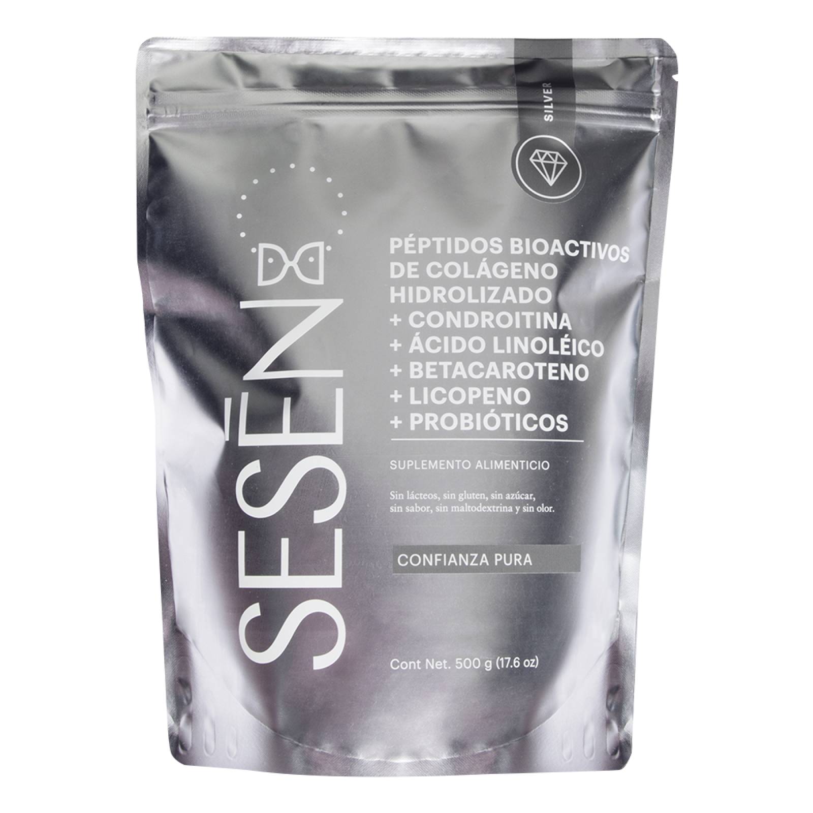 COLAGENO HIDROLIZADO SILVER SESEN BOLSA DE 500 G