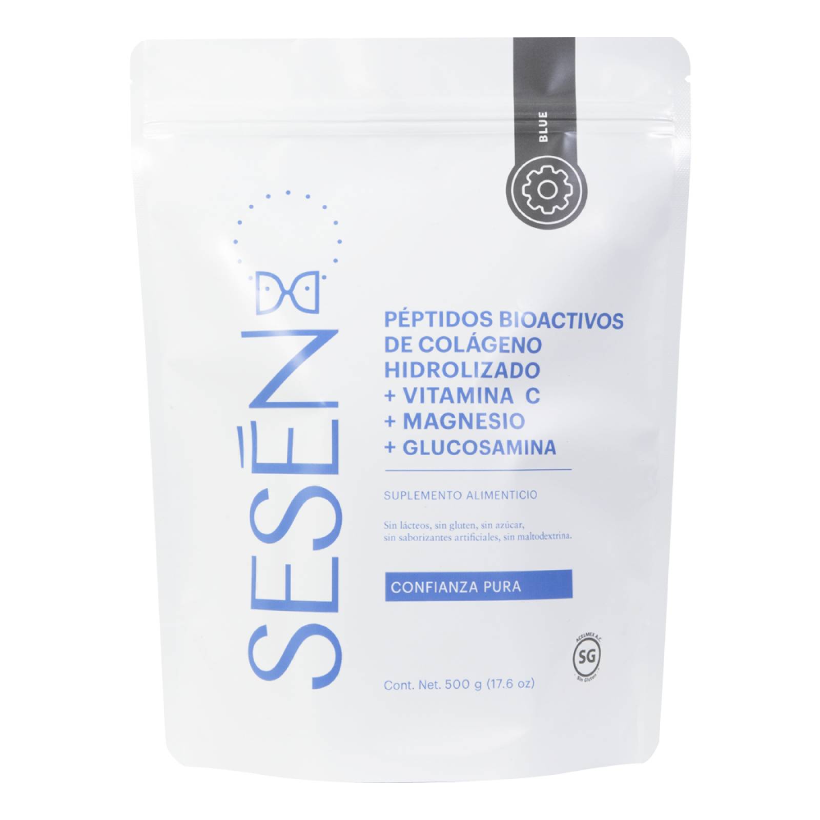 COLAGENO HIDROLIZADO SESEN  BLUE BOLSA DE 500G