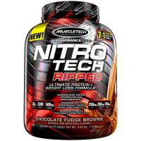 Mt Nitro-Tech Ripped 4 Lbs Chocolate Fudge Brownie