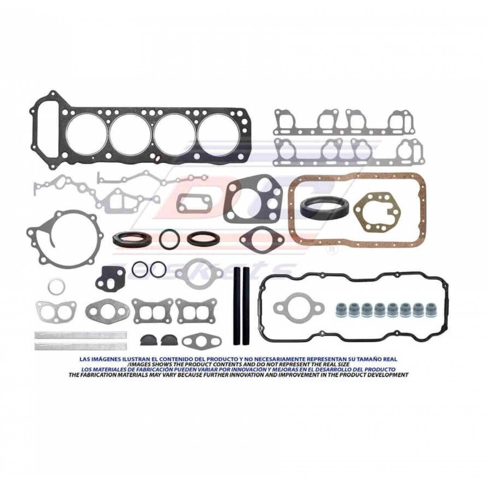 Empaque completo Para Nissan D21 Pickup 1983 1990 (Dc Gaskets)
