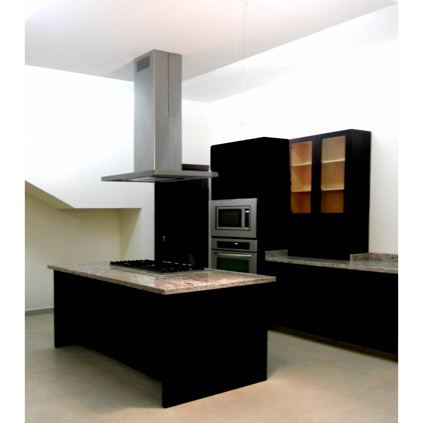 Campana Cocina Isla IHD Isola Cancun 120 Cm Acero Inox Rectangular