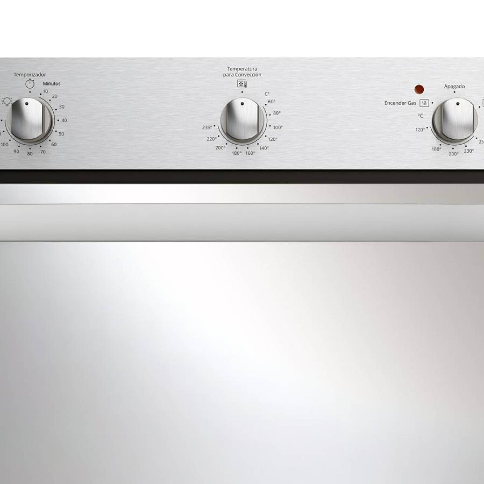 Horno Gas Empotrable Whirlpool WOA120S 60 Cms En Acero Inoxidable.