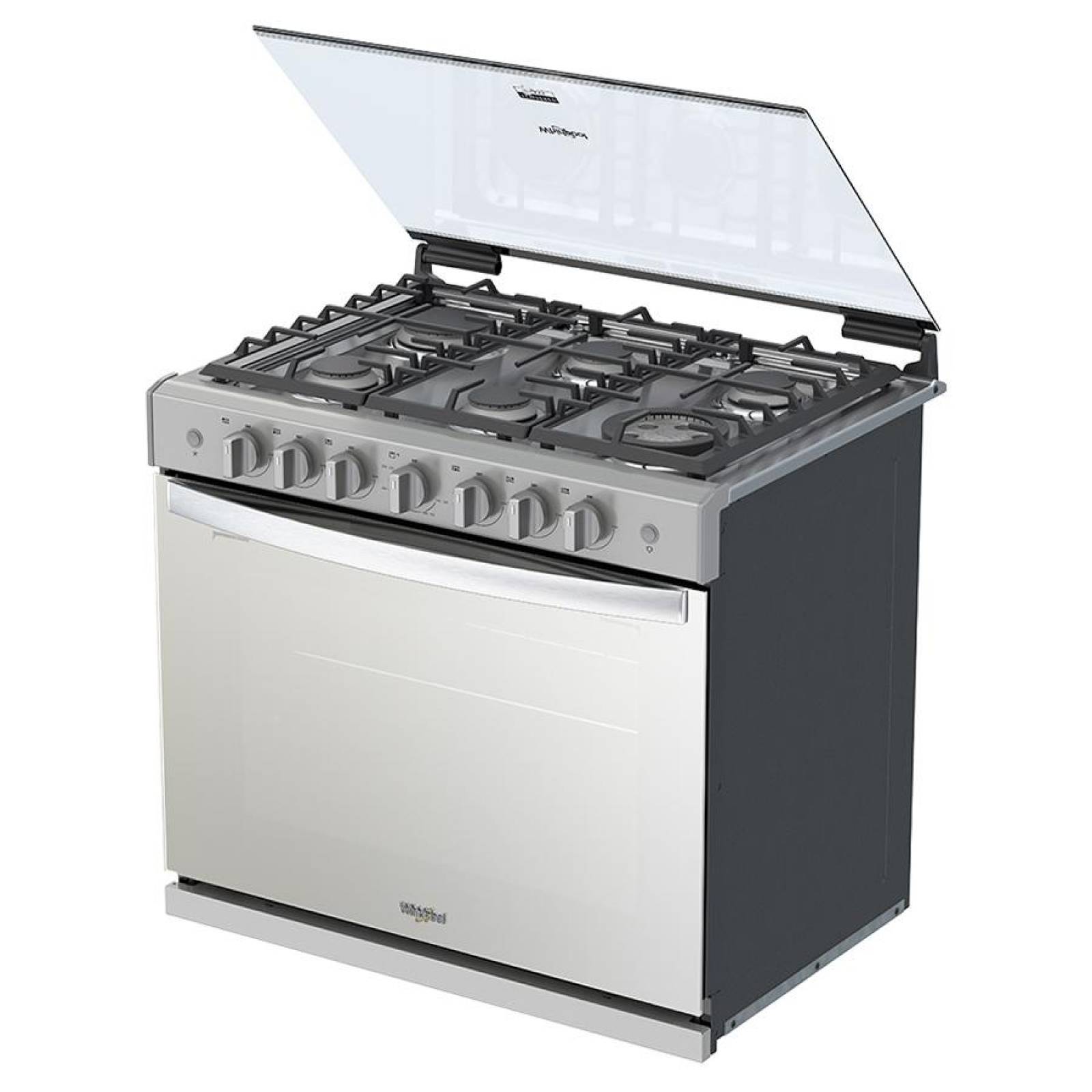 Estufa Empotrable de Cocina Whirlpool De Gas WER3100D de 80 cms.