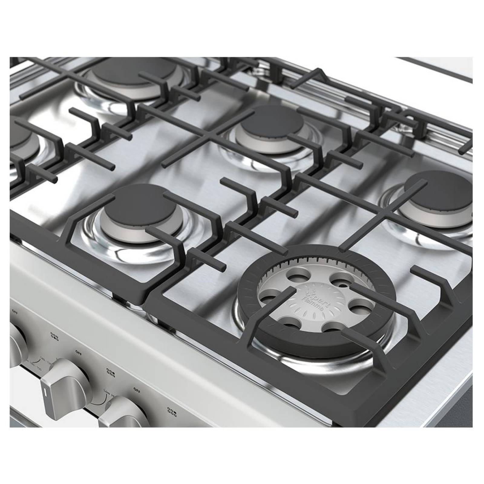 Estufa Empotrable de Cocina Whirlpool De Gas WER3100D de 80 cms.
