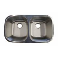 Tarja Doble De Submontar De Cocina Ihd Tu2T8099 En Acero Inoxidable