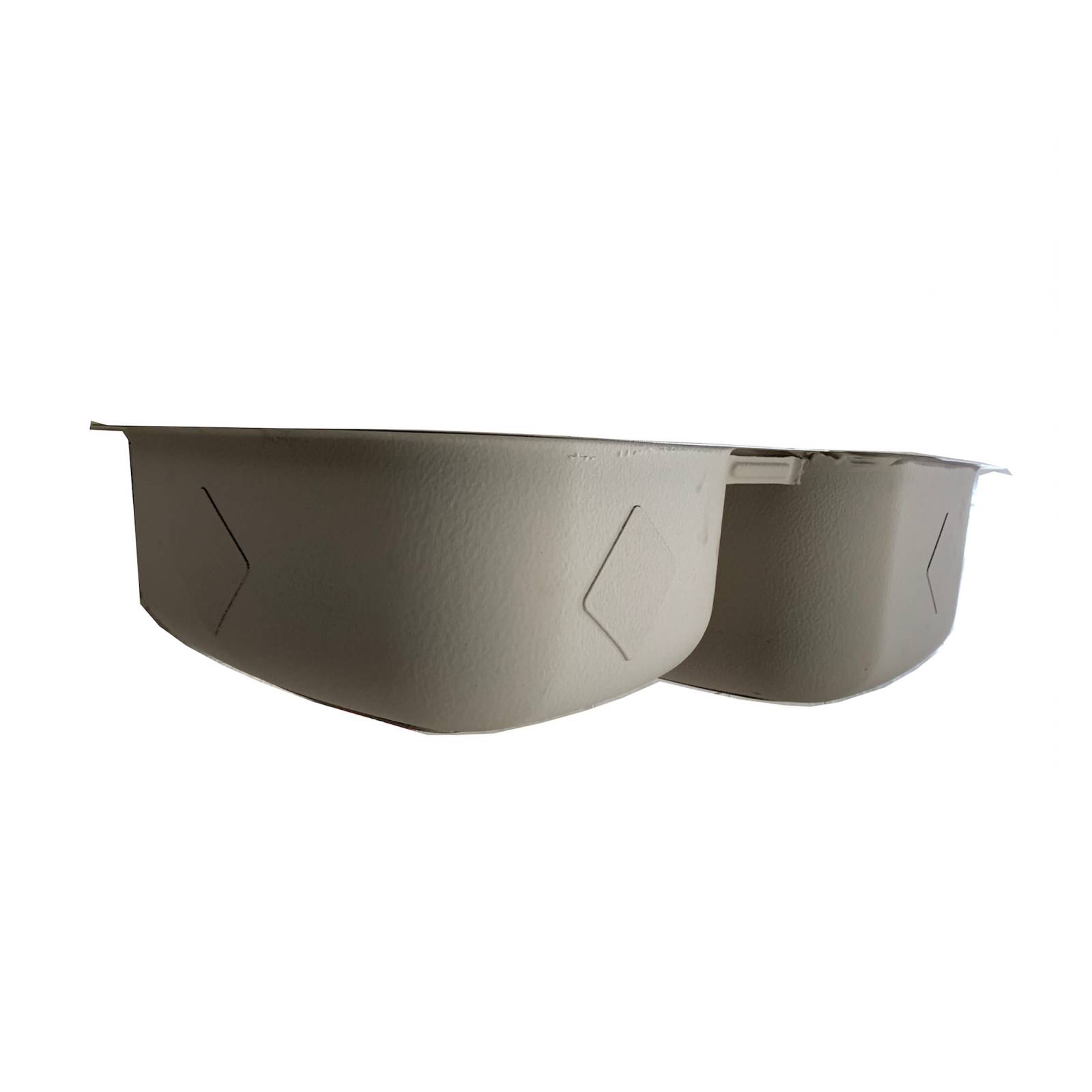 Tarja Doble De Submontar De Cocina IHD TU2T8097 En Acero Inoxidable