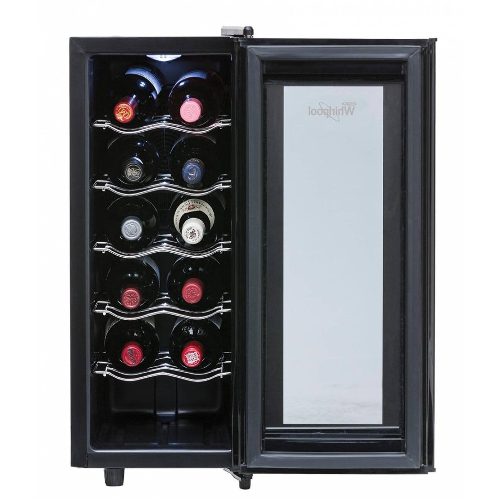 Cava De Vinos Whirlpool para 12 botellas WW2001B Negro