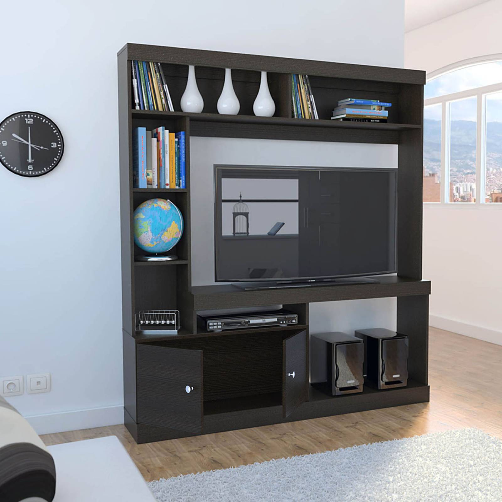 CENTRO DE ENTRETENIMIENTO DANTE-EXCELSIOR COLOR CHOCOLATE