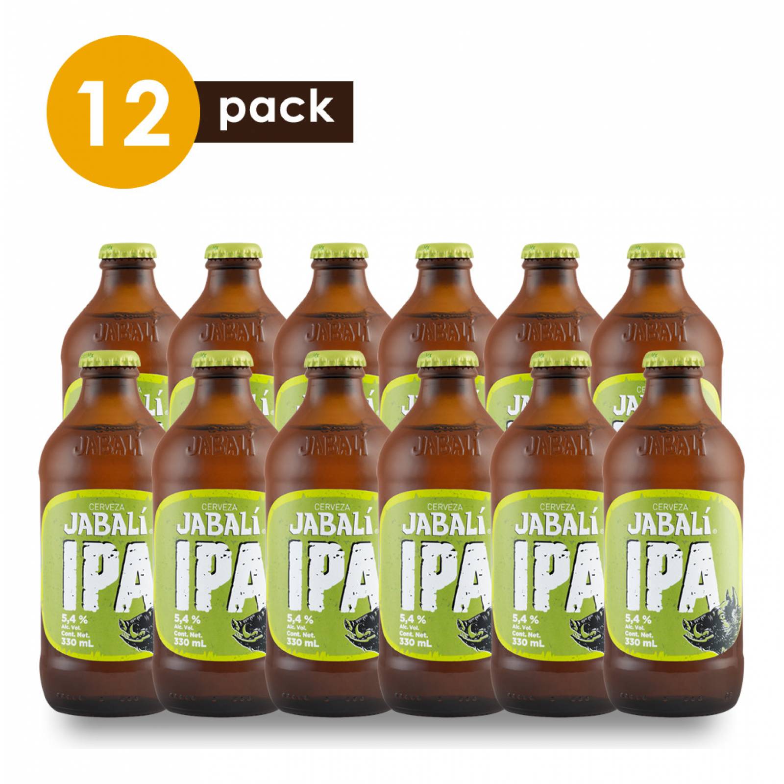 Cerveza Jabalí Edición Especial Beerpack 12