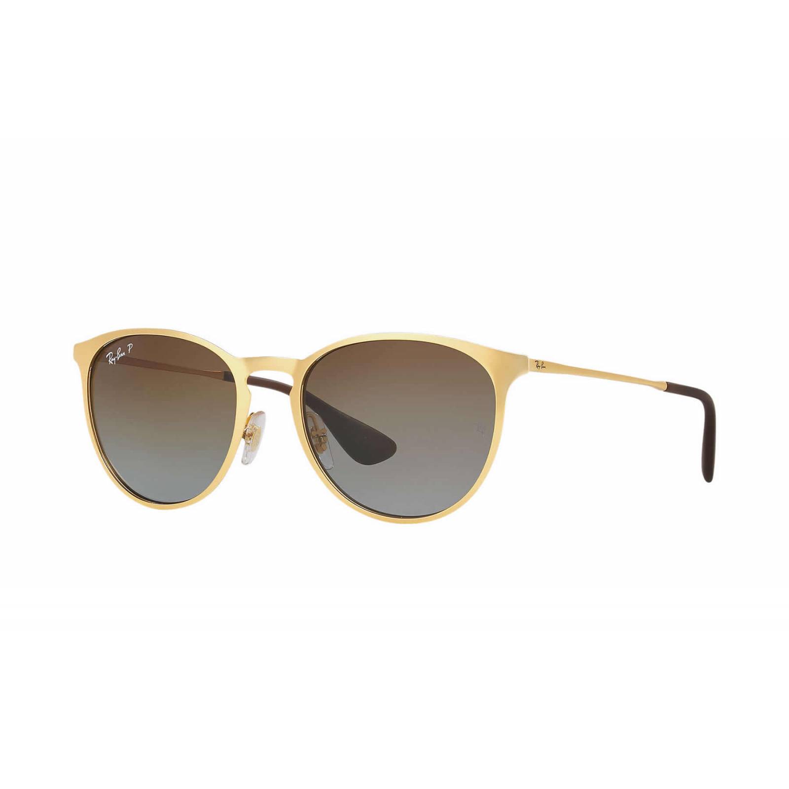 Lentes de Sol Ray Ban Erika Metal RB3539 112/T5 Polarizado Mujer