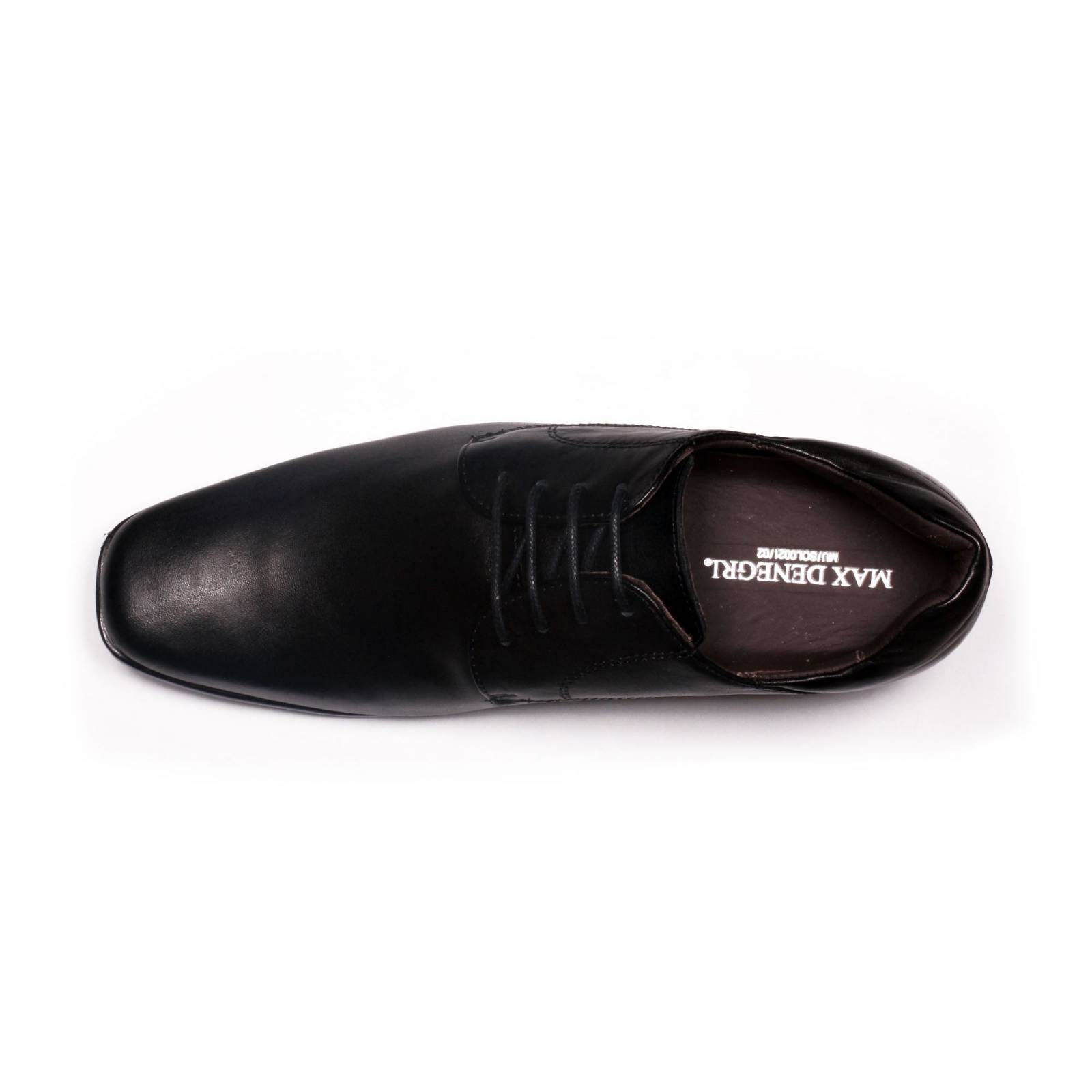 Zapato Formal Fashion Negro Max Denegri +7cms De Altura