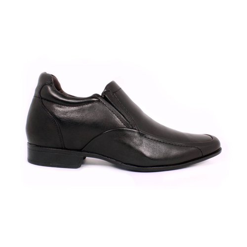 Zapato Formal Tabaco Negro Max Denegri +7cms De Altura